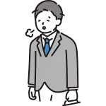 Man Sighing SVG Icon